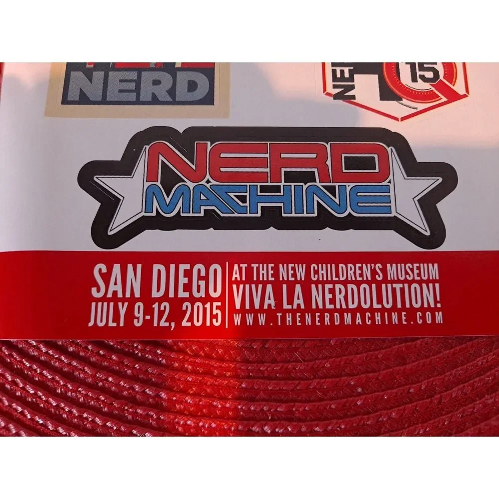Loot Crate Nerd Machine 2015 San Diego NERDHQ‎ Viva La Nerdolution Sticker Sheet
